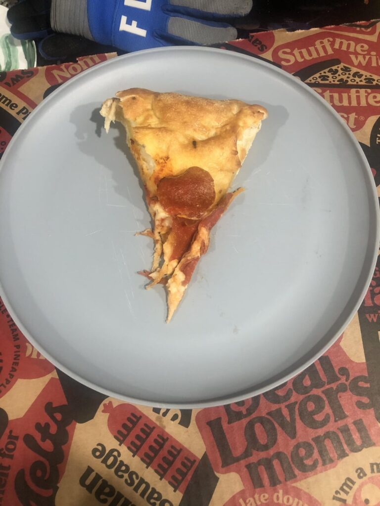 The pizza I got the other night