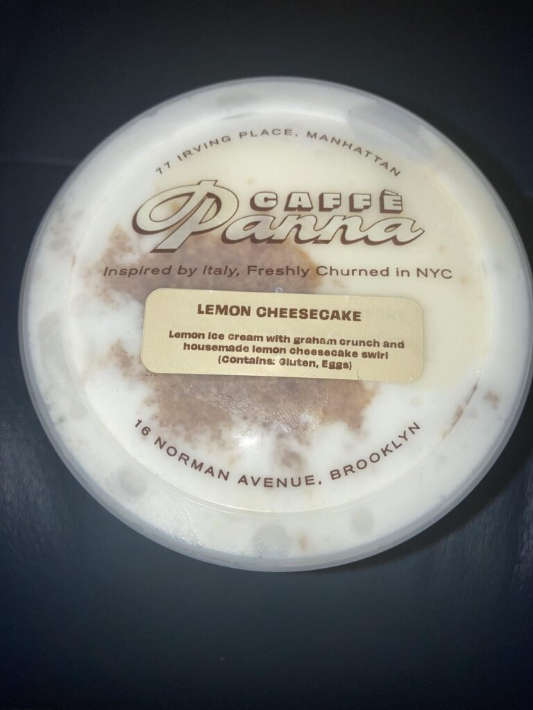 Lemon Cheesecake Ice Cream!