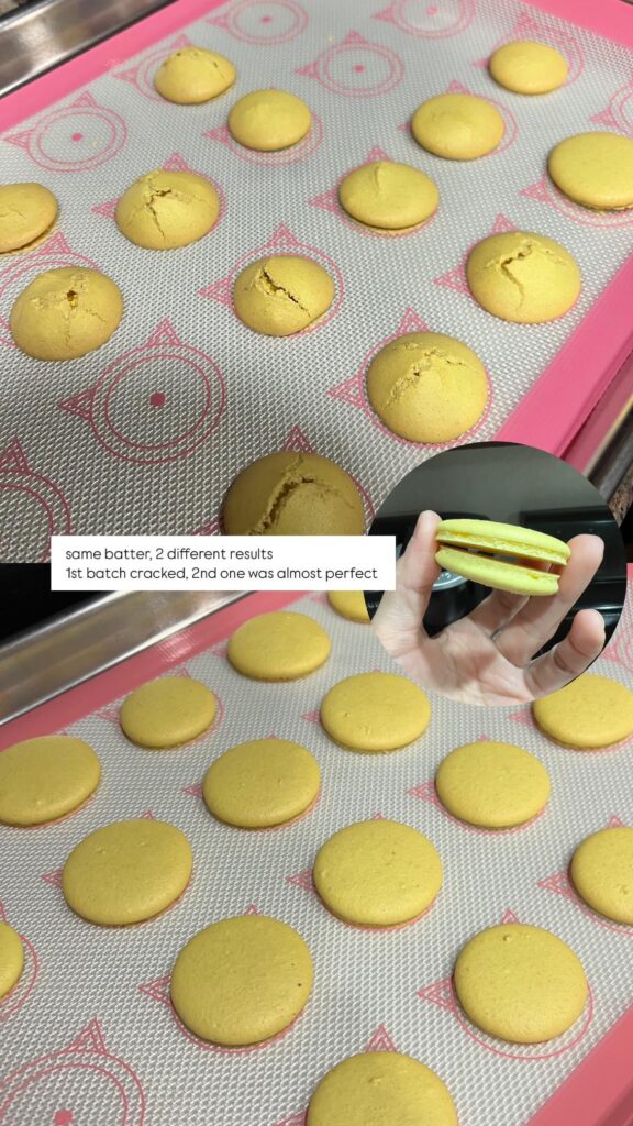 same batter, different results