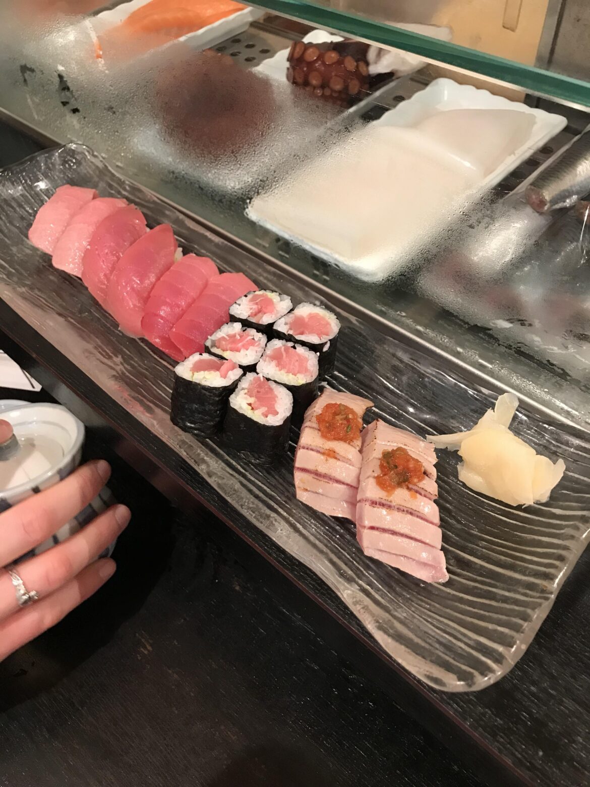 Bluefin Tuna Sampler at Tsukiji Market (2018)