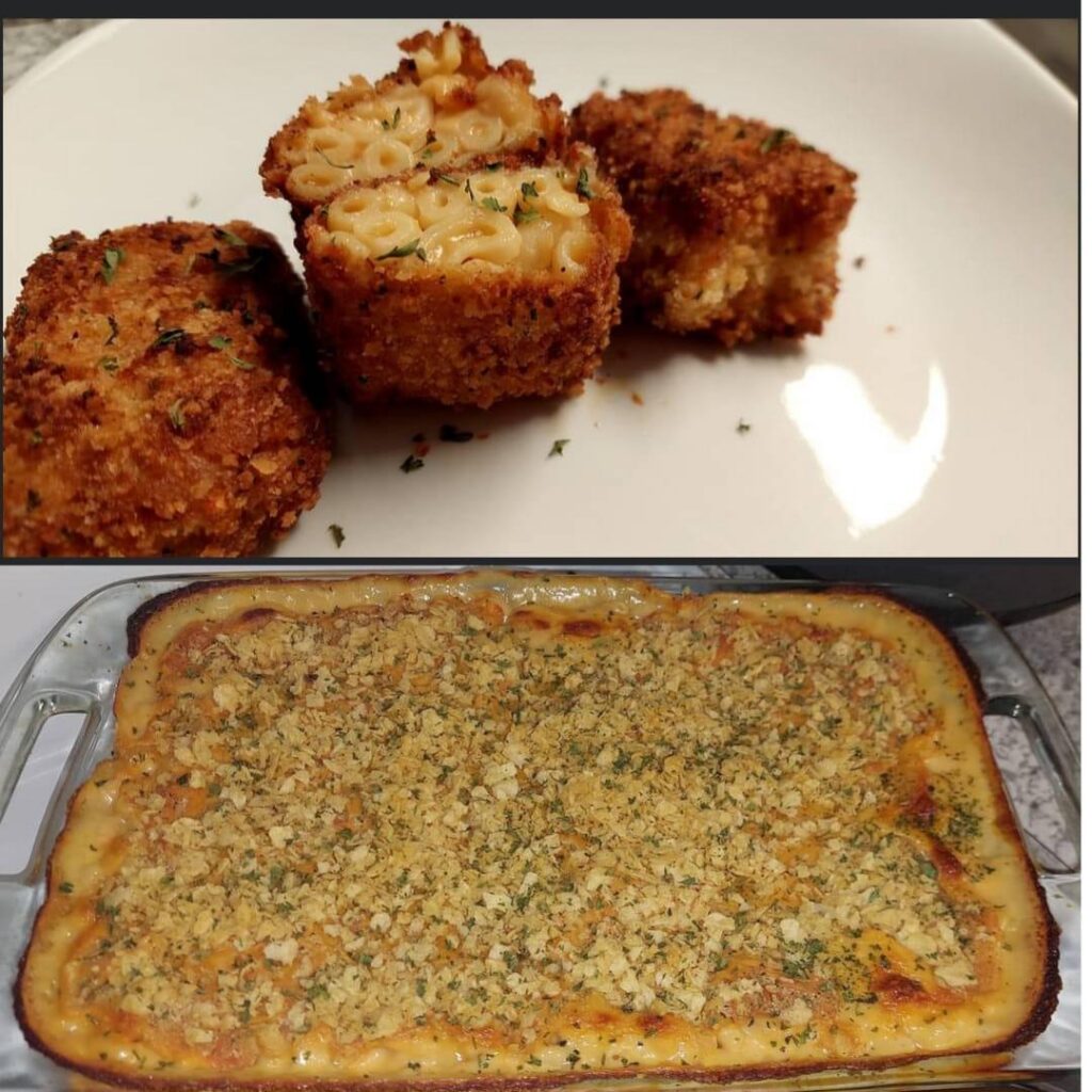 Yesterday's Broccoli mac n Cheese Bake, Today's Broccoli mac n Cheese Bites.