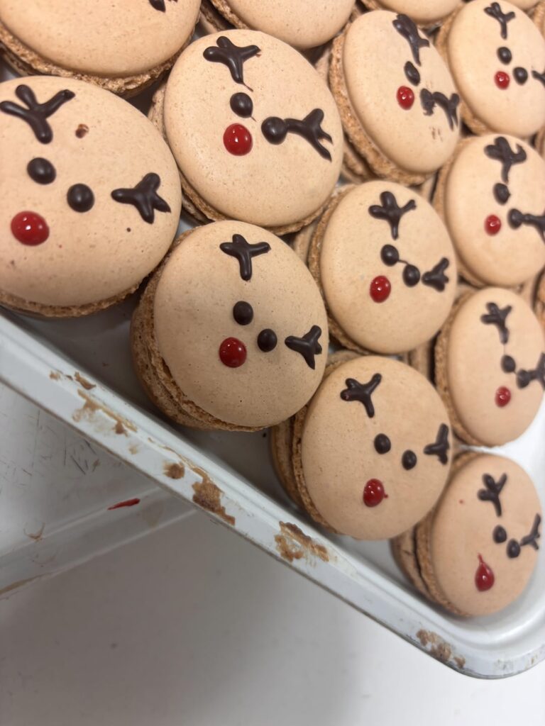 coffee macarons