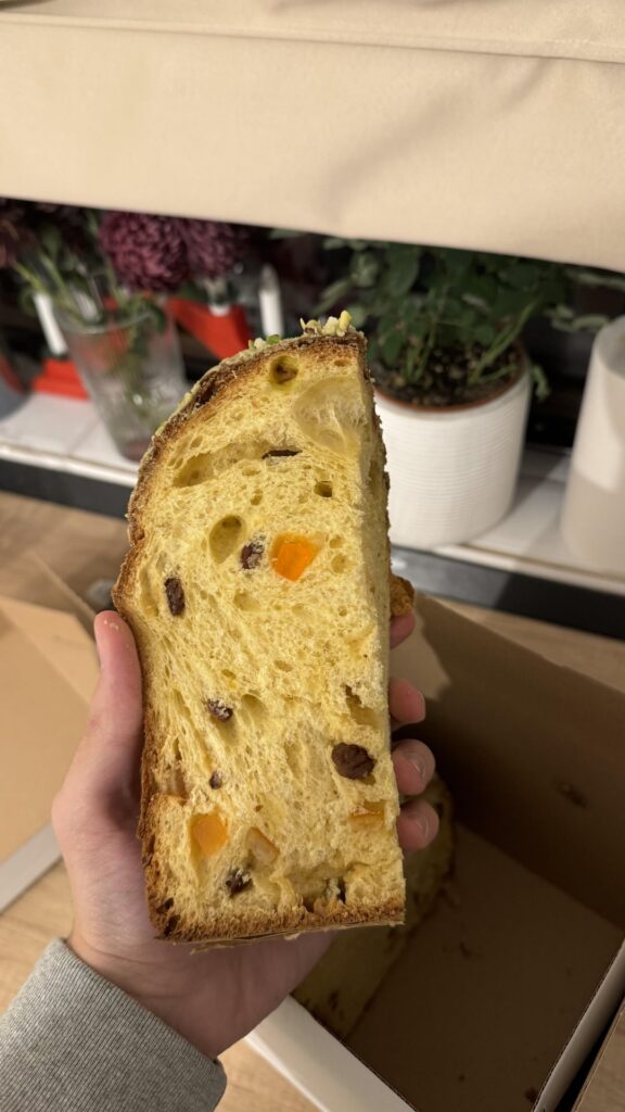 Panettone at my bakery
