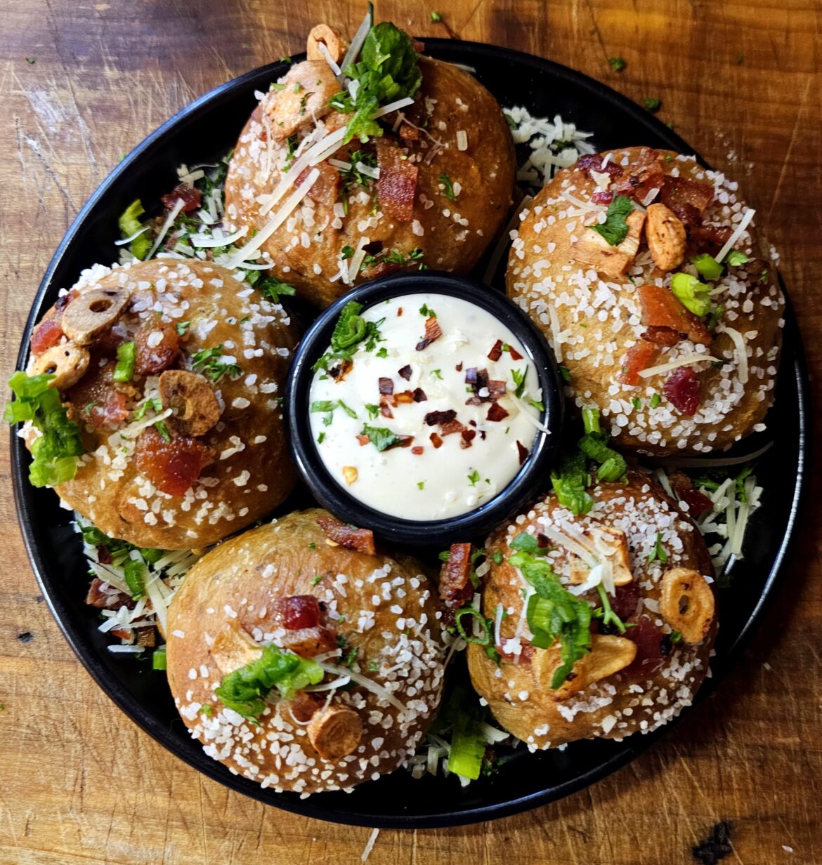Buffalo Chicken Pretzel Balls