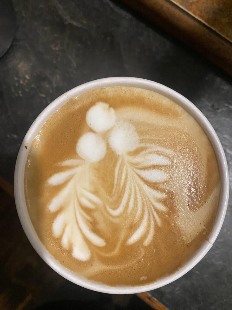 Holiday Latte Art