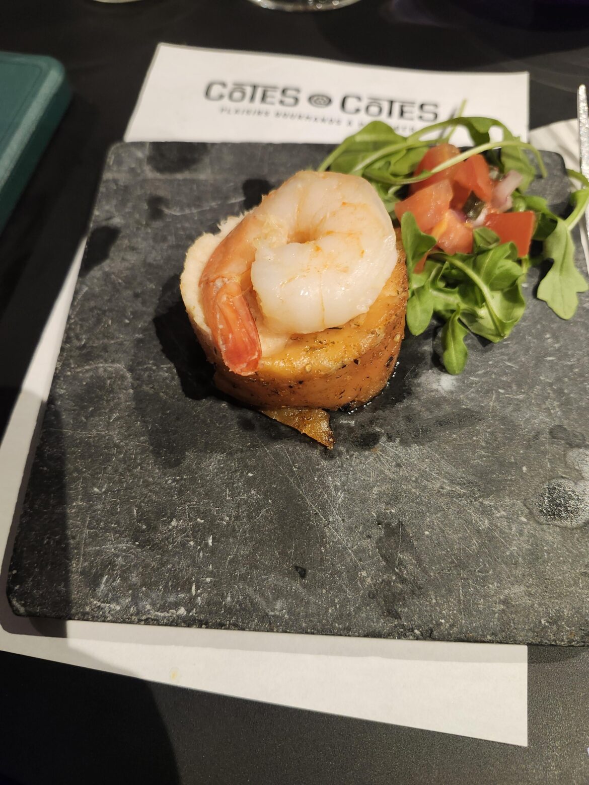 Eating on a stone yet again