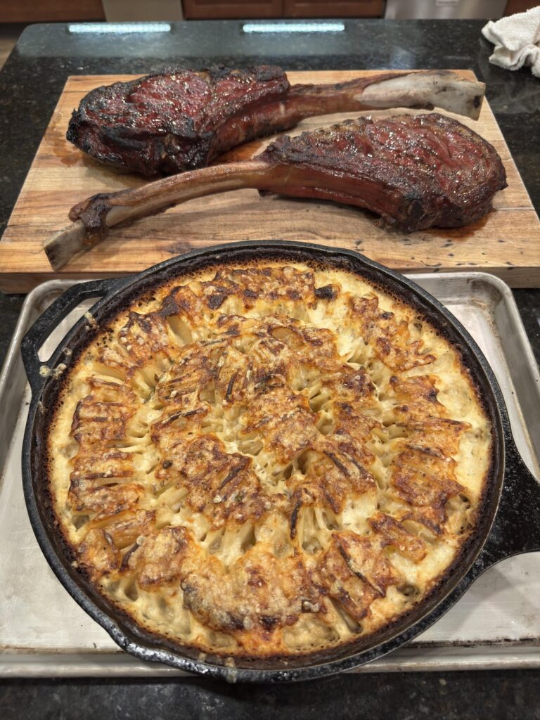 Kenji’s Hasselback Potato Gratin