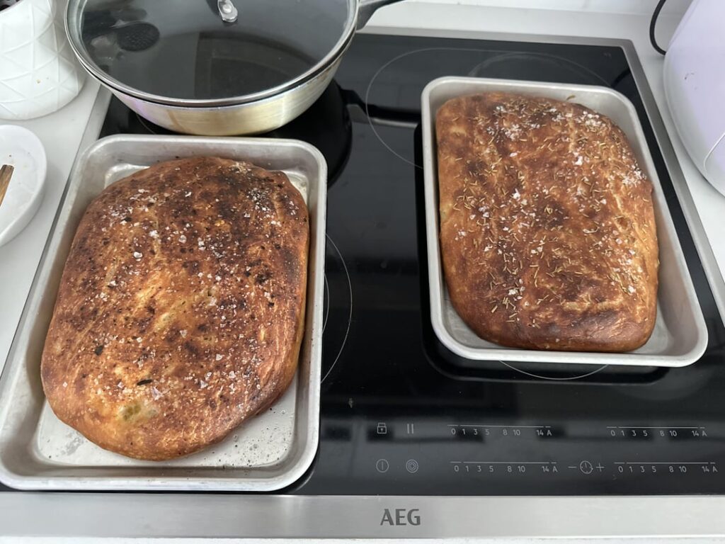 Wanted focaccia. Didn’t want to go to the bakery.