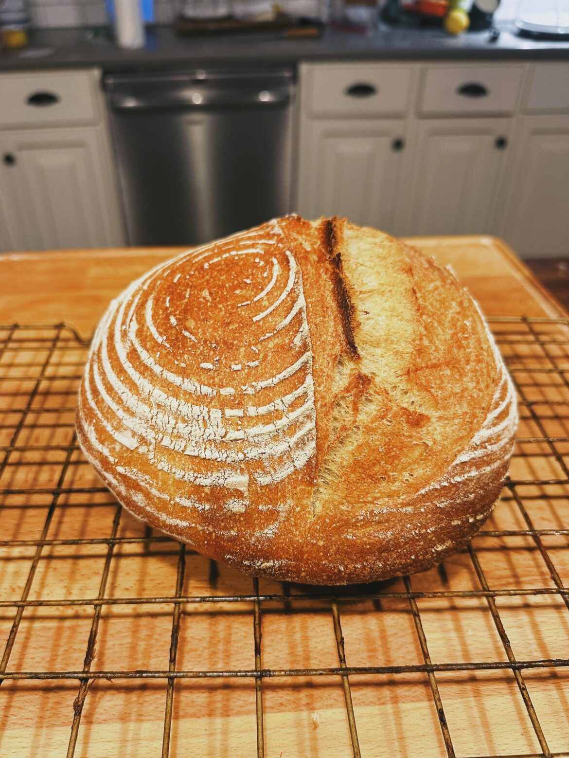 Rather new bread making, but I’m proud of this little one 🥹