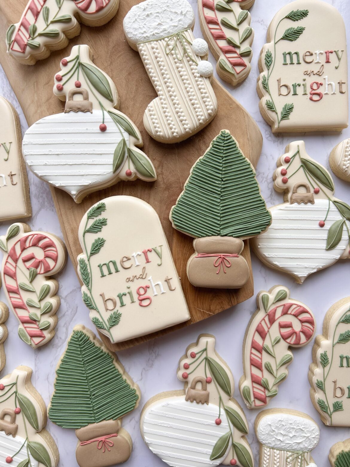 This year’s Christmas cookies