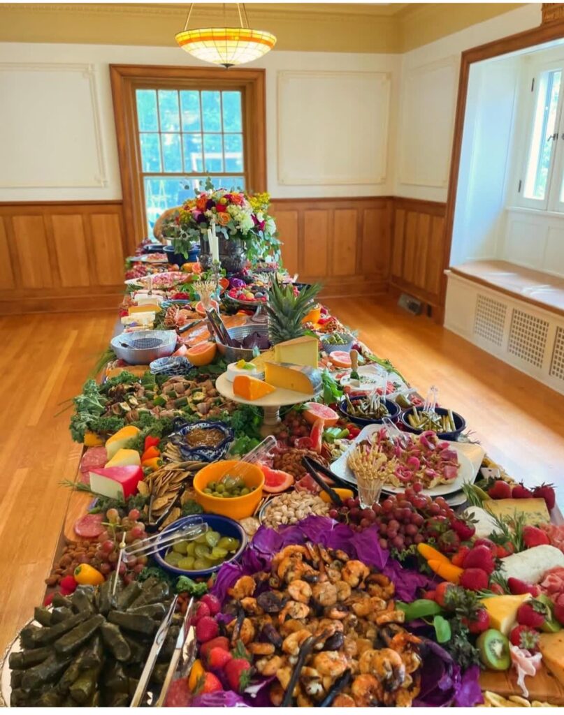 This is the charcuterie for my brothers wedding