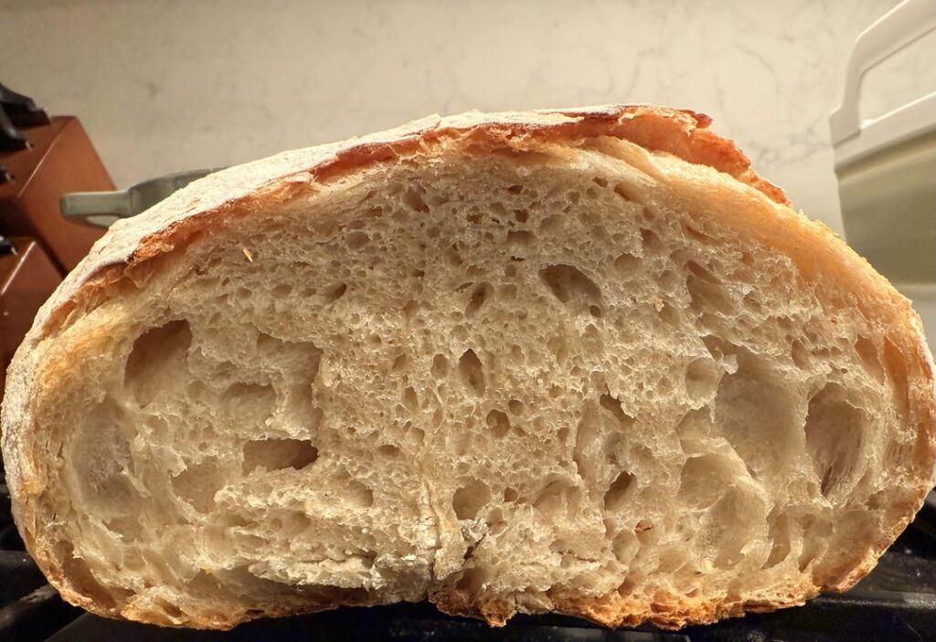 How did I do for my first sourdough loaf?!