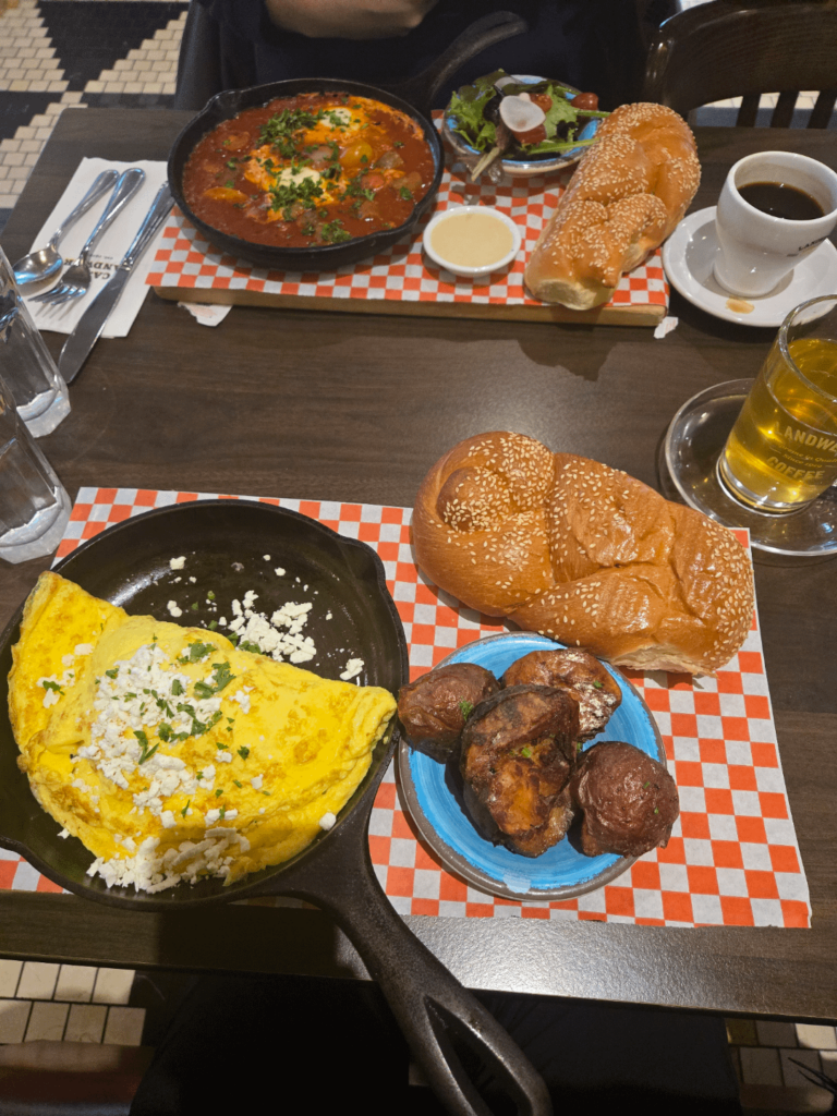 Brunch at Café Landwer