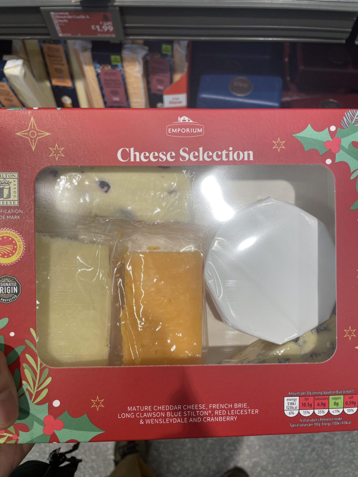 Which cheese is which?