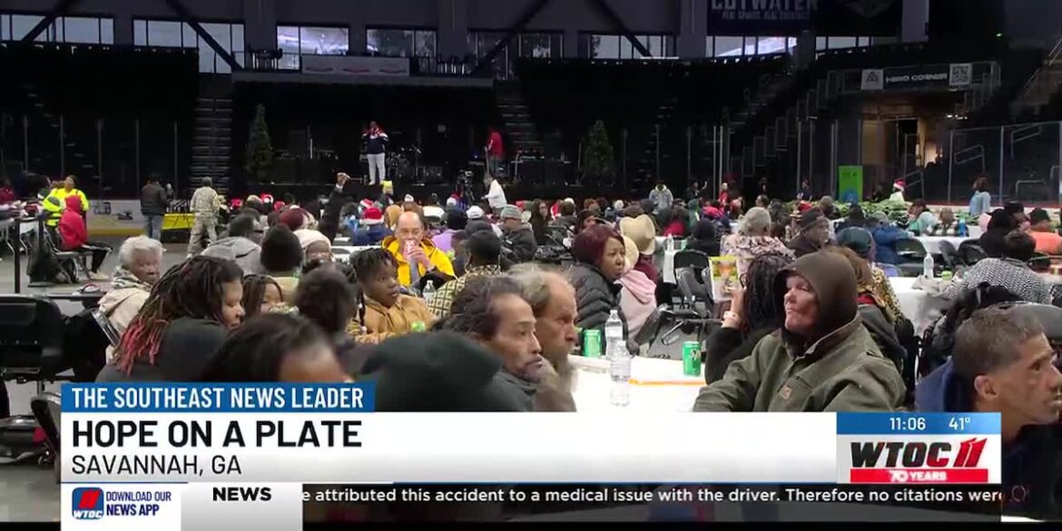 16th Annual Feed the Hungry Christmas Meal held at Enmarket Arena 16th Annual Feed the Hungry Christmas Meal held at Enmarket Arena