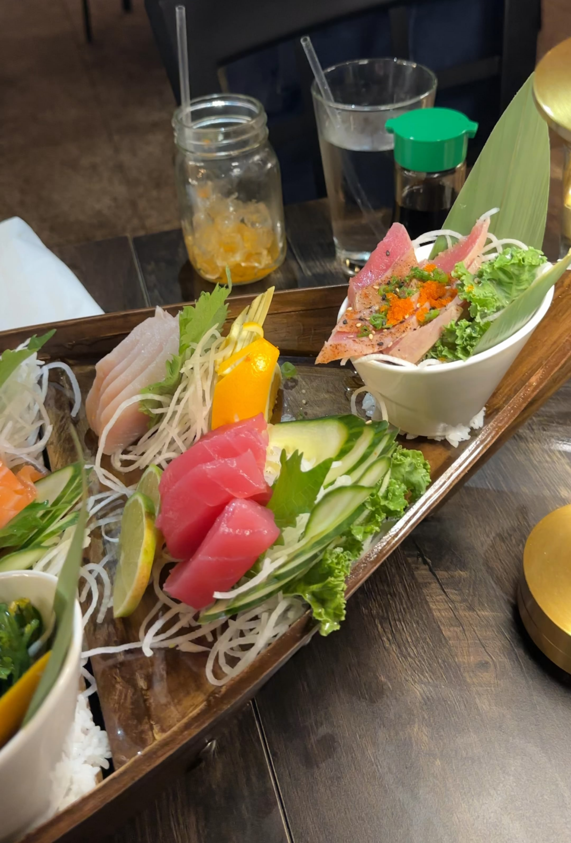 just had the best sushi of my life