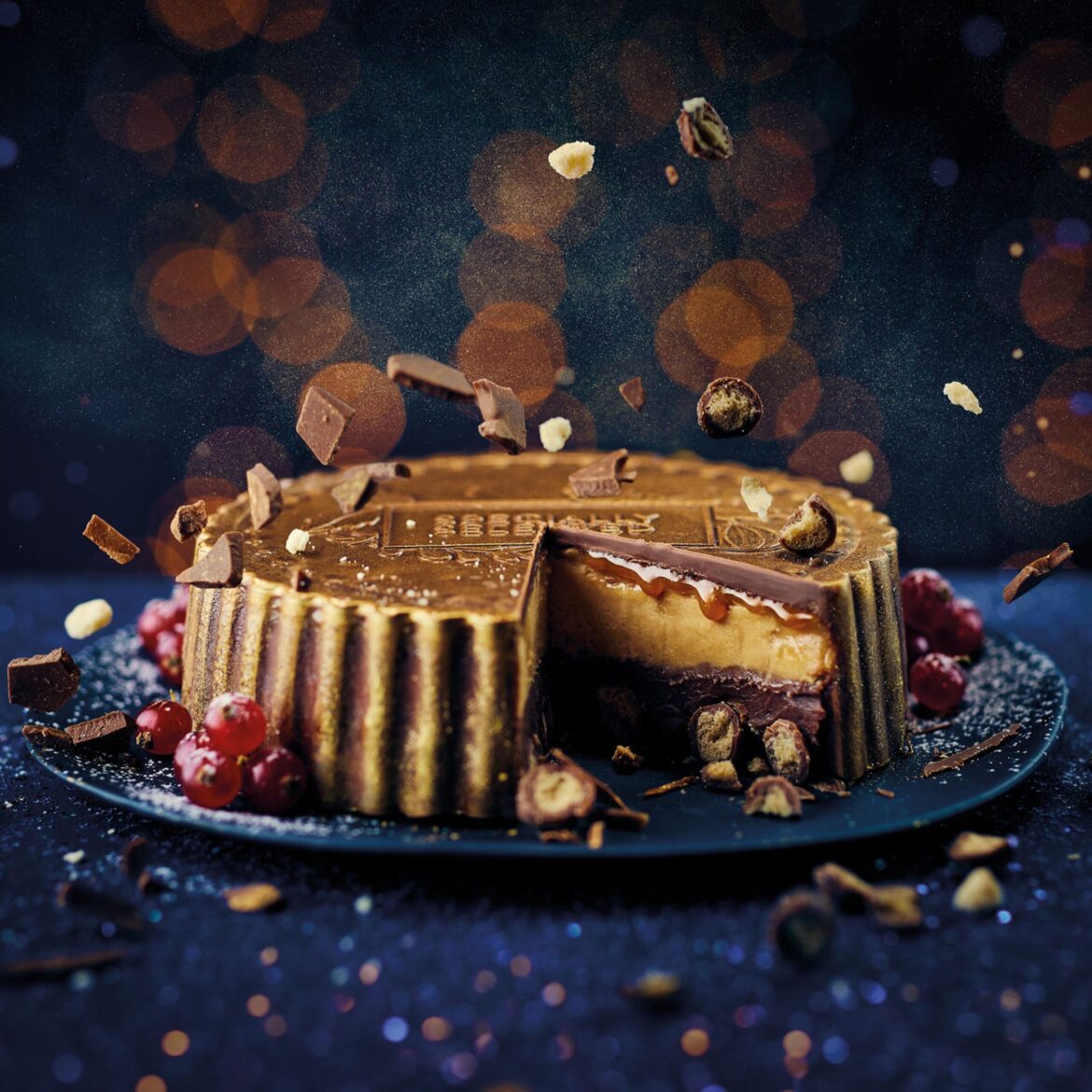 ALDI’S CHRISTMAS DESSERT RANGE FEATURES MINCE PIE CHEESECAKE BITES, A GIANT GOLD COIN AND RETURNING TV STAR 'MILLIONAIRE’S BAUBLE’
