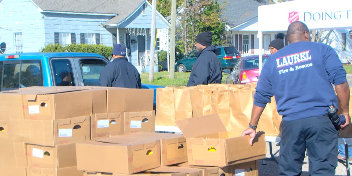 Salvation Army provides the makings of a Christmas dinner to seniors Salvation Army provides the makings of a Christmas dinner to seniors