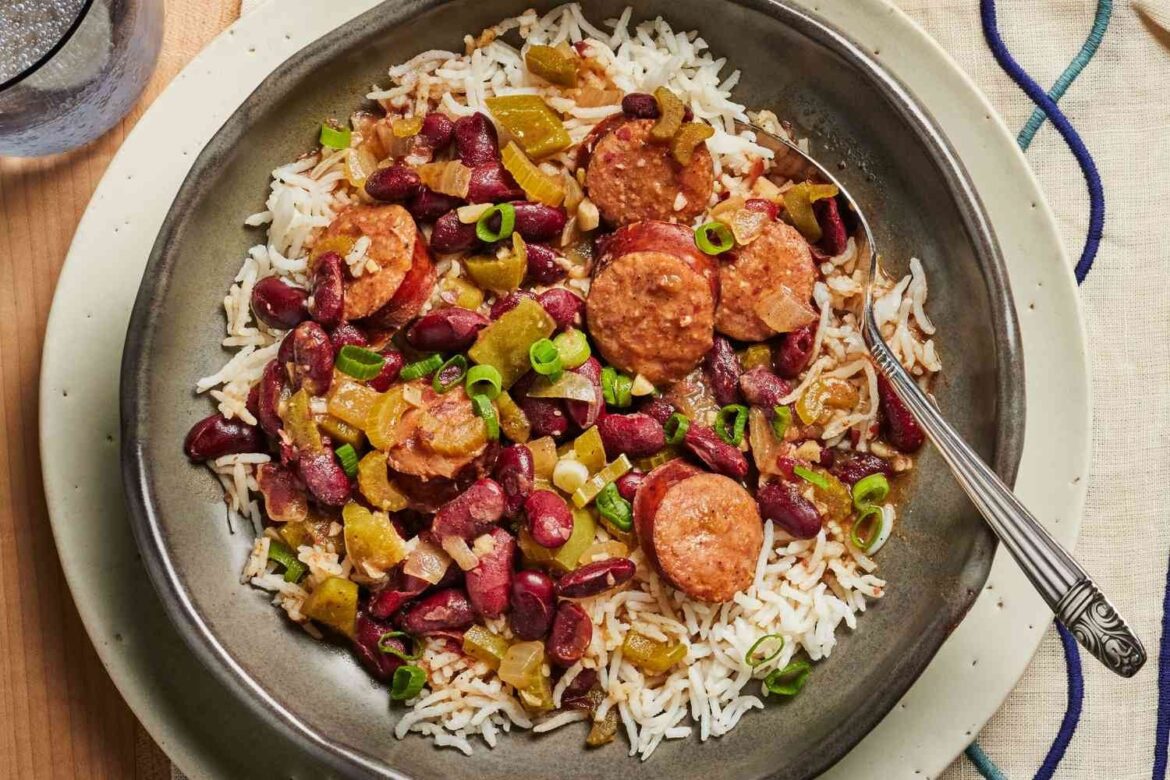 Do you have to soak red beans before using them in a crock pot?