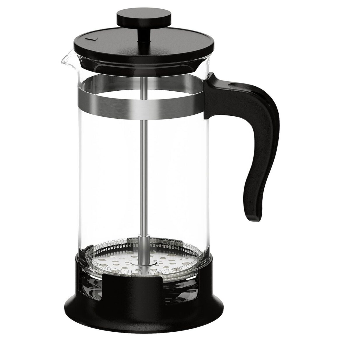 Hot French press coffee hack