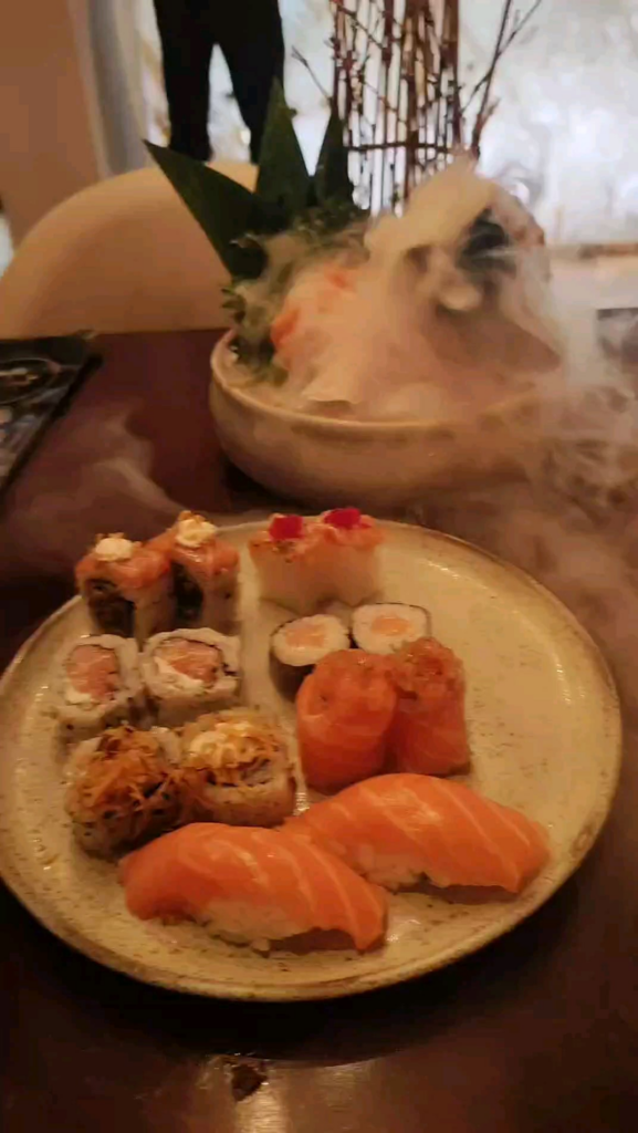Some sushi I had in Belo Horizonte, Brazil