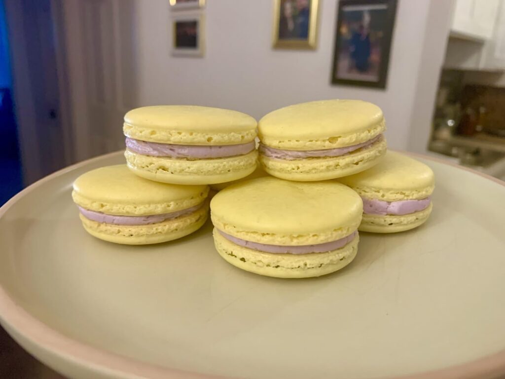 Some of my amateur macarons!