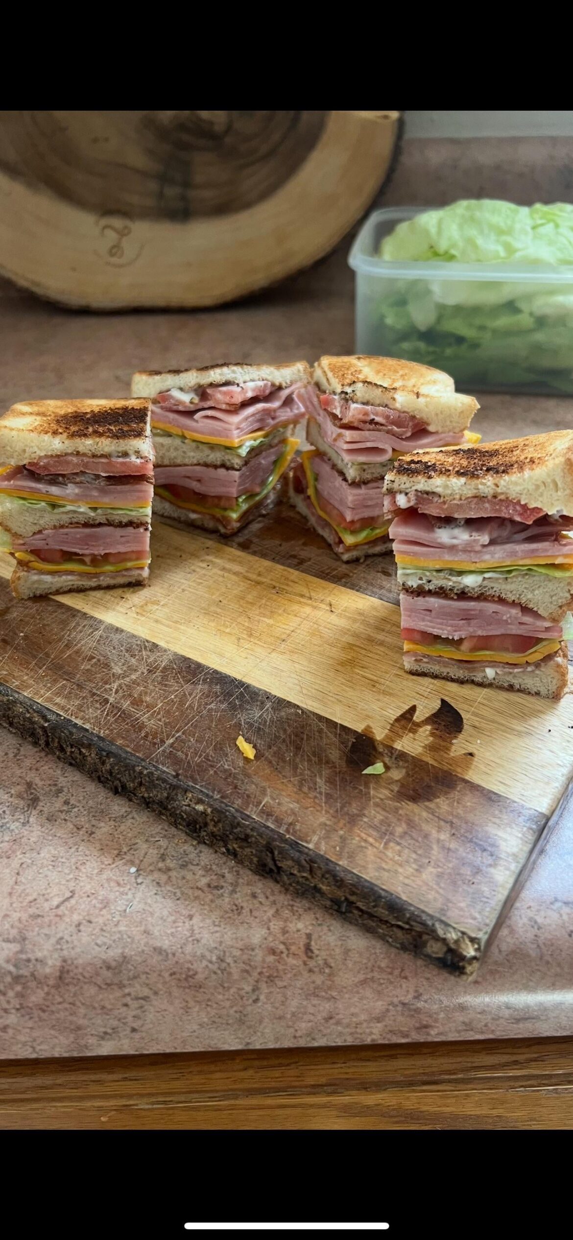 I made a traditional club.