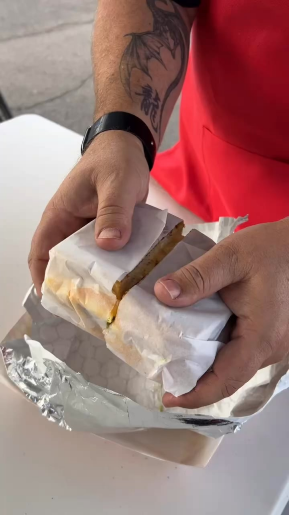 Cheese for breakfast!