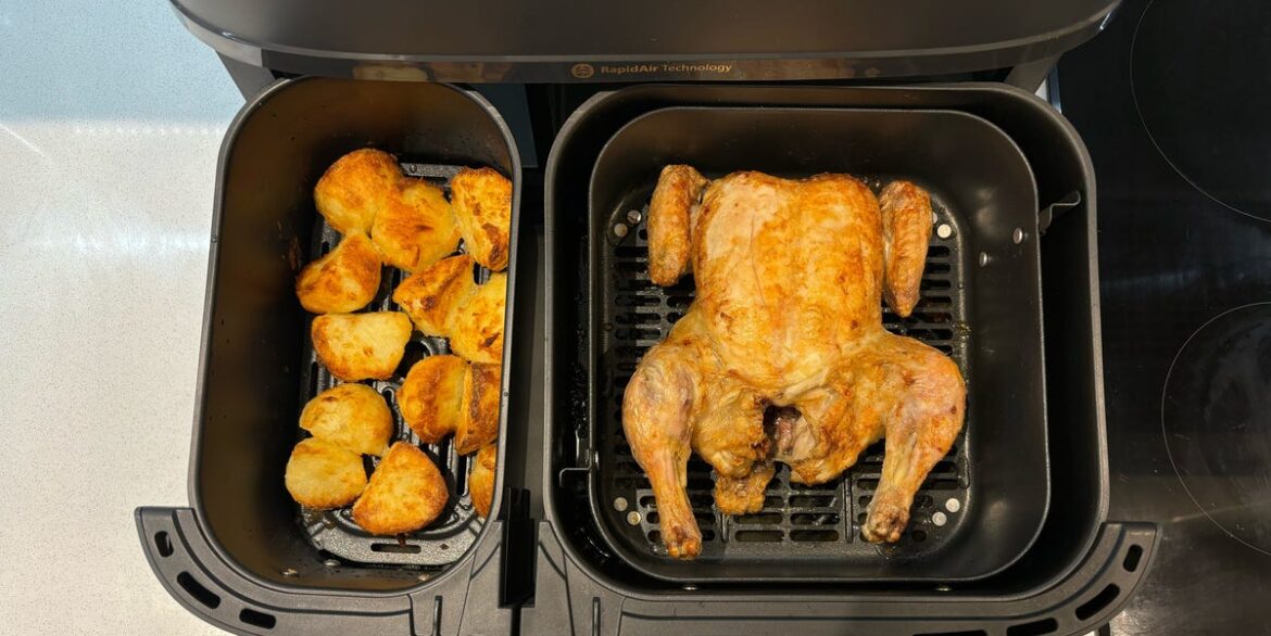 “I made Christmas dinner in an air fryer – here’s what happened” “I made Christmas dinner in an air fryer – here’s what happened”