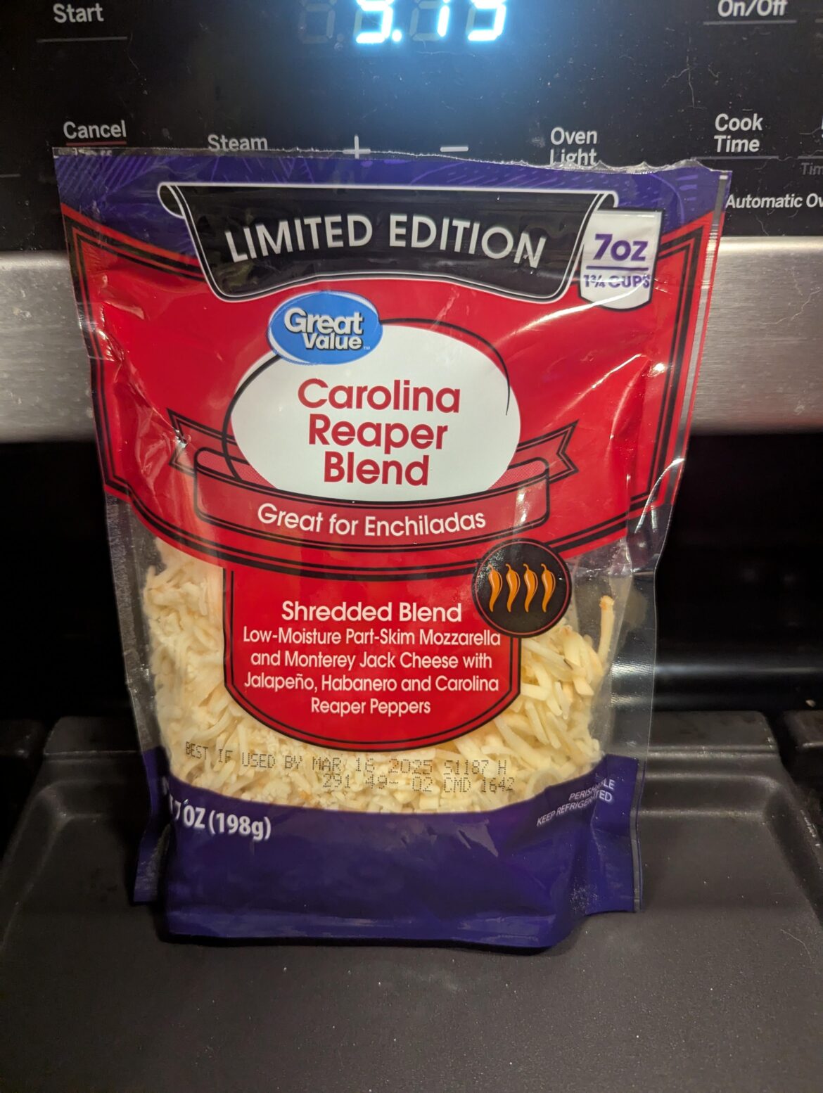 Pleasantly surprised by the level of heat from this cheap Walmart cheese