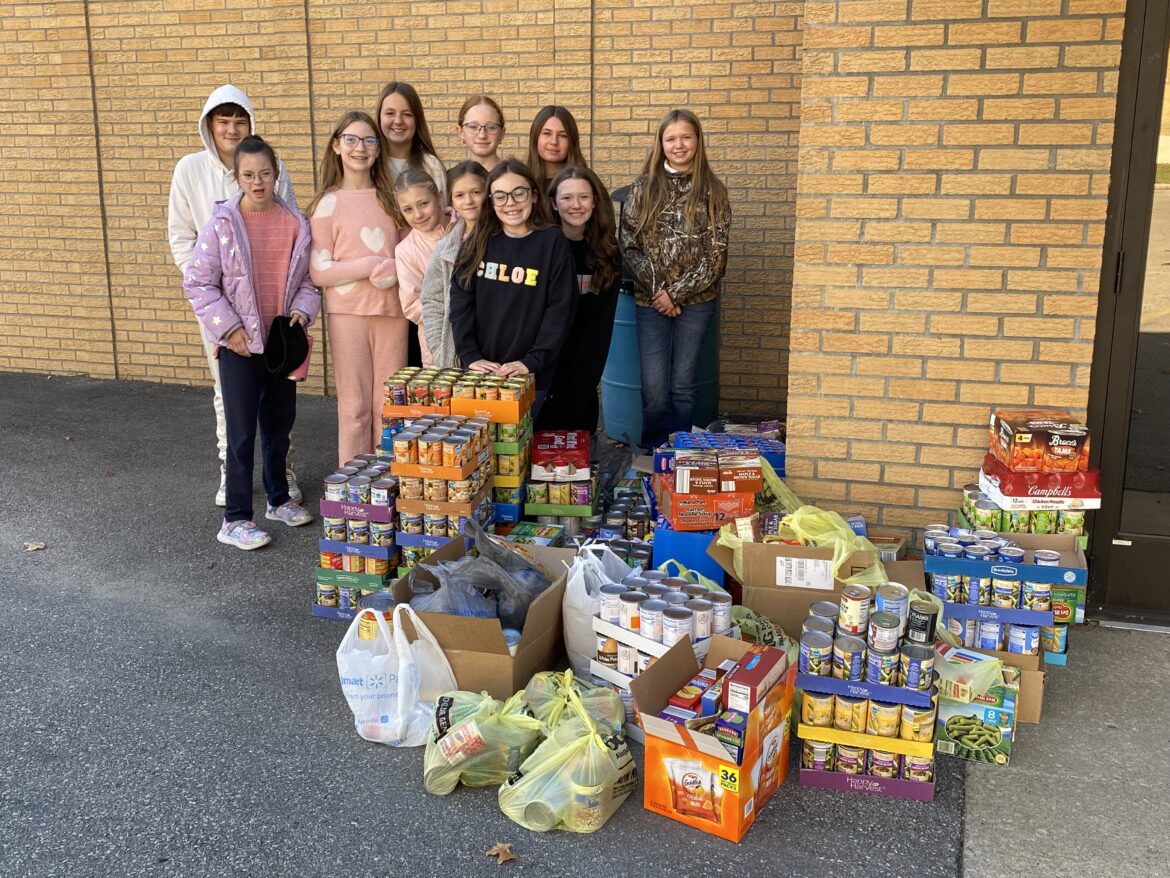 Submitted: Thanksgiving food drive custom ad