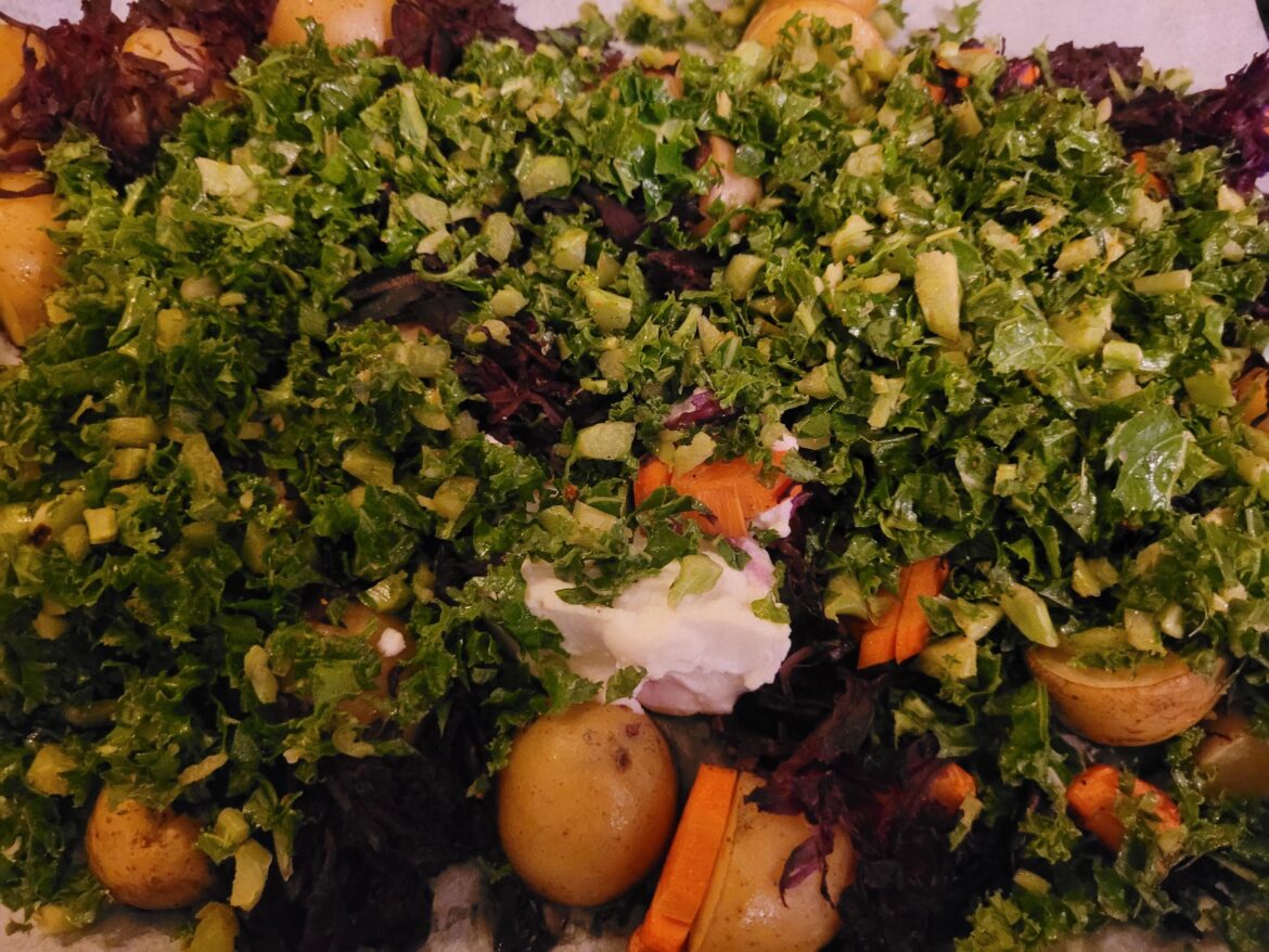 Made a traybake that feels perfect for autumn, 520 cal