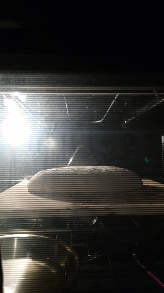 Any ideas why the oven springs more in the middle than the sides?