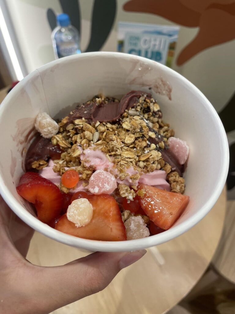 Calories in this frozen yoghurt?