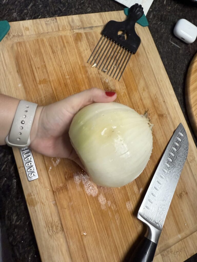First time making French onion soup :)