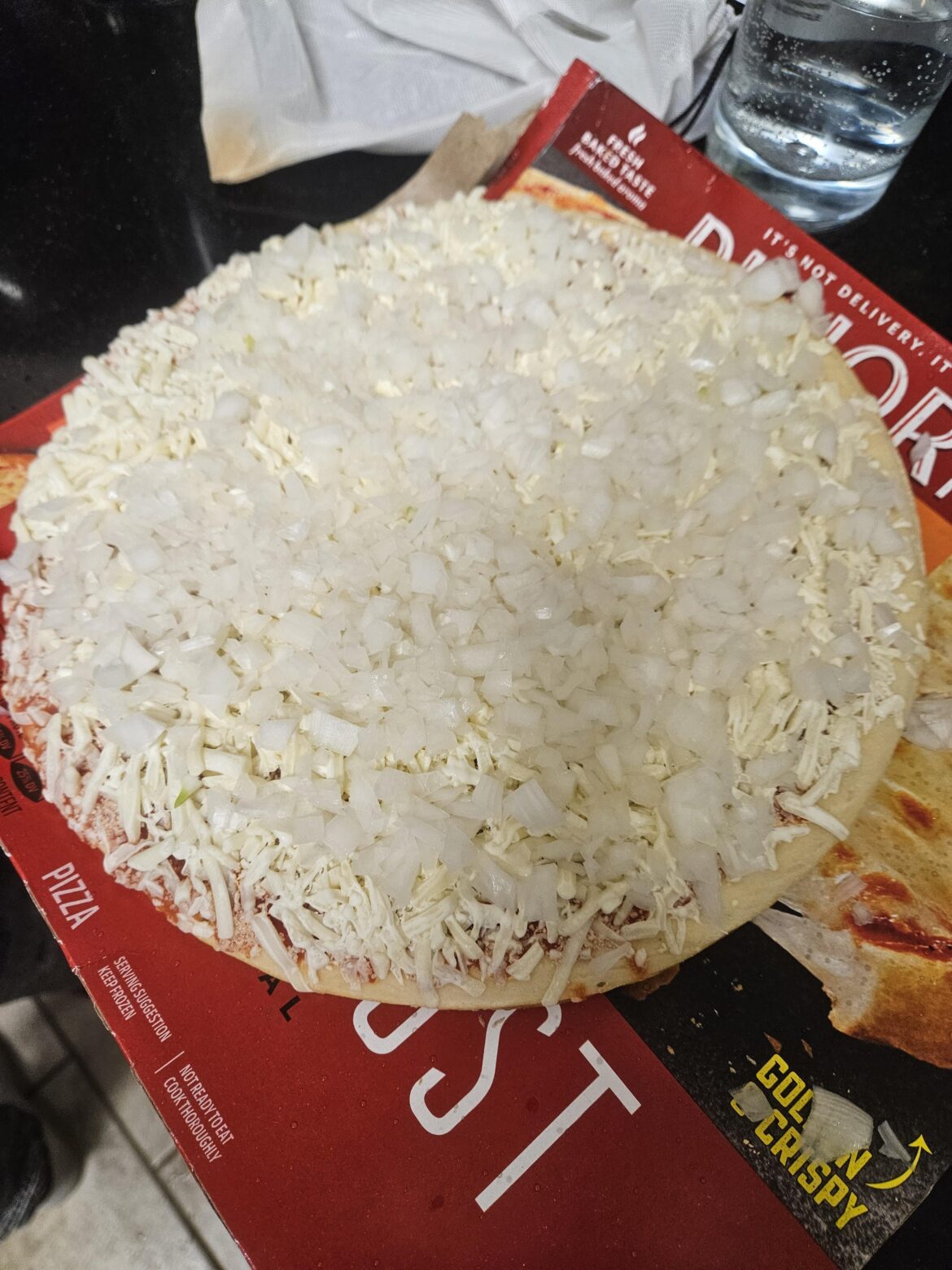 How to make a frozen pizza