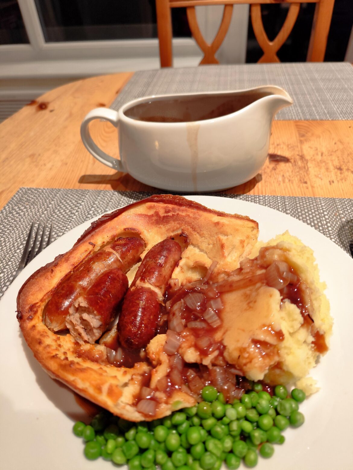 Very cold weather. Needed comfort food.