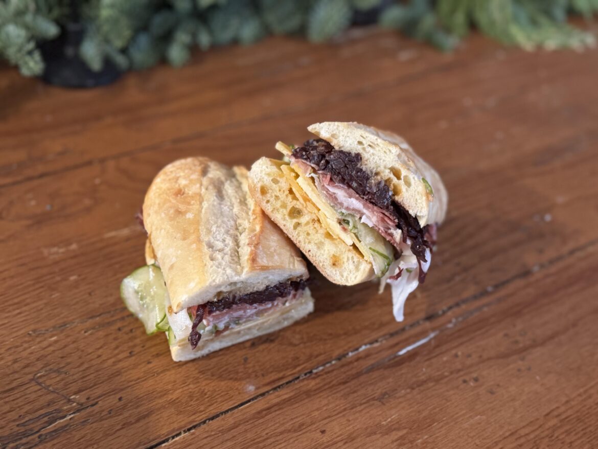 Danish Christmas sandwich