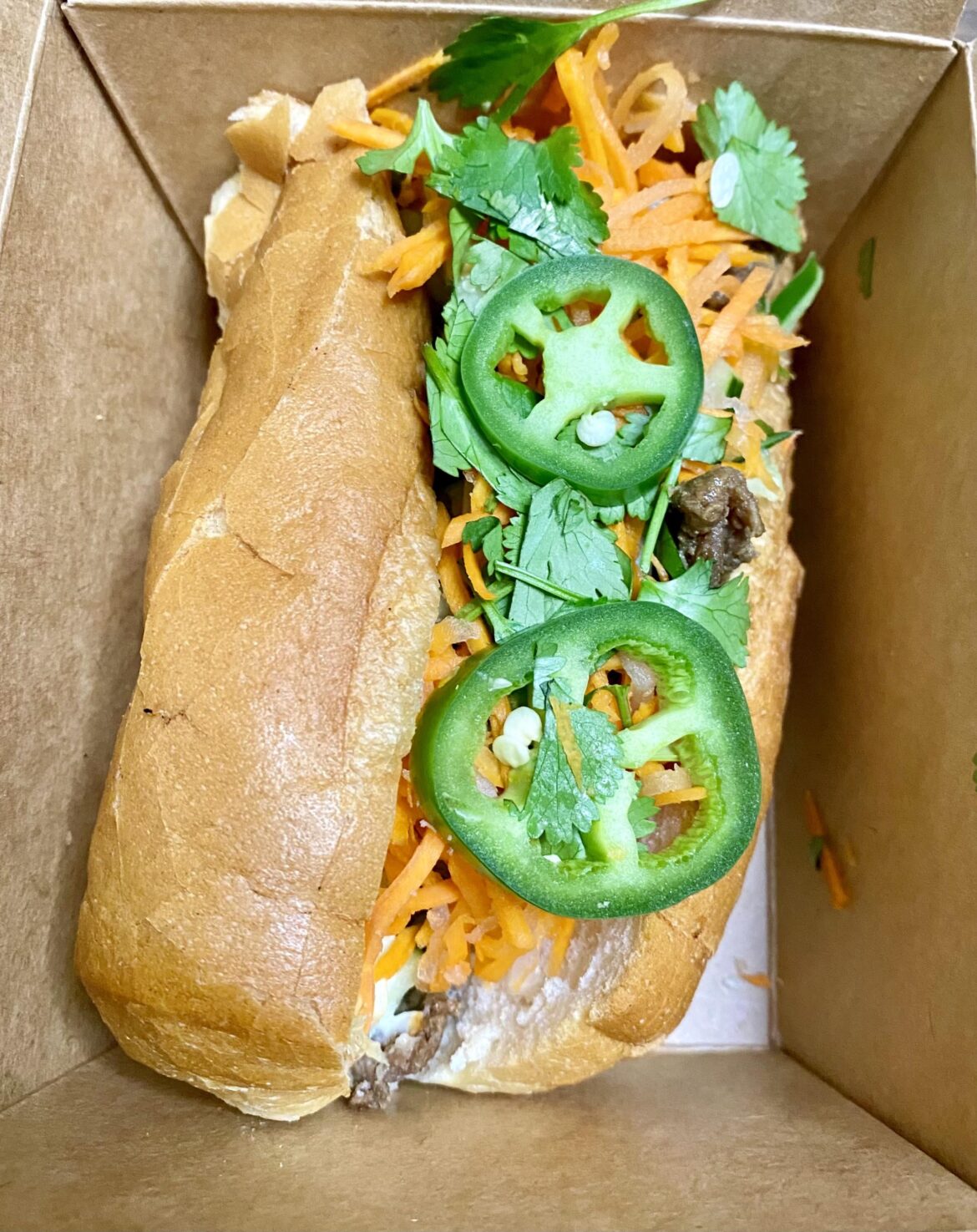 Leftover Steak Banh Mi
