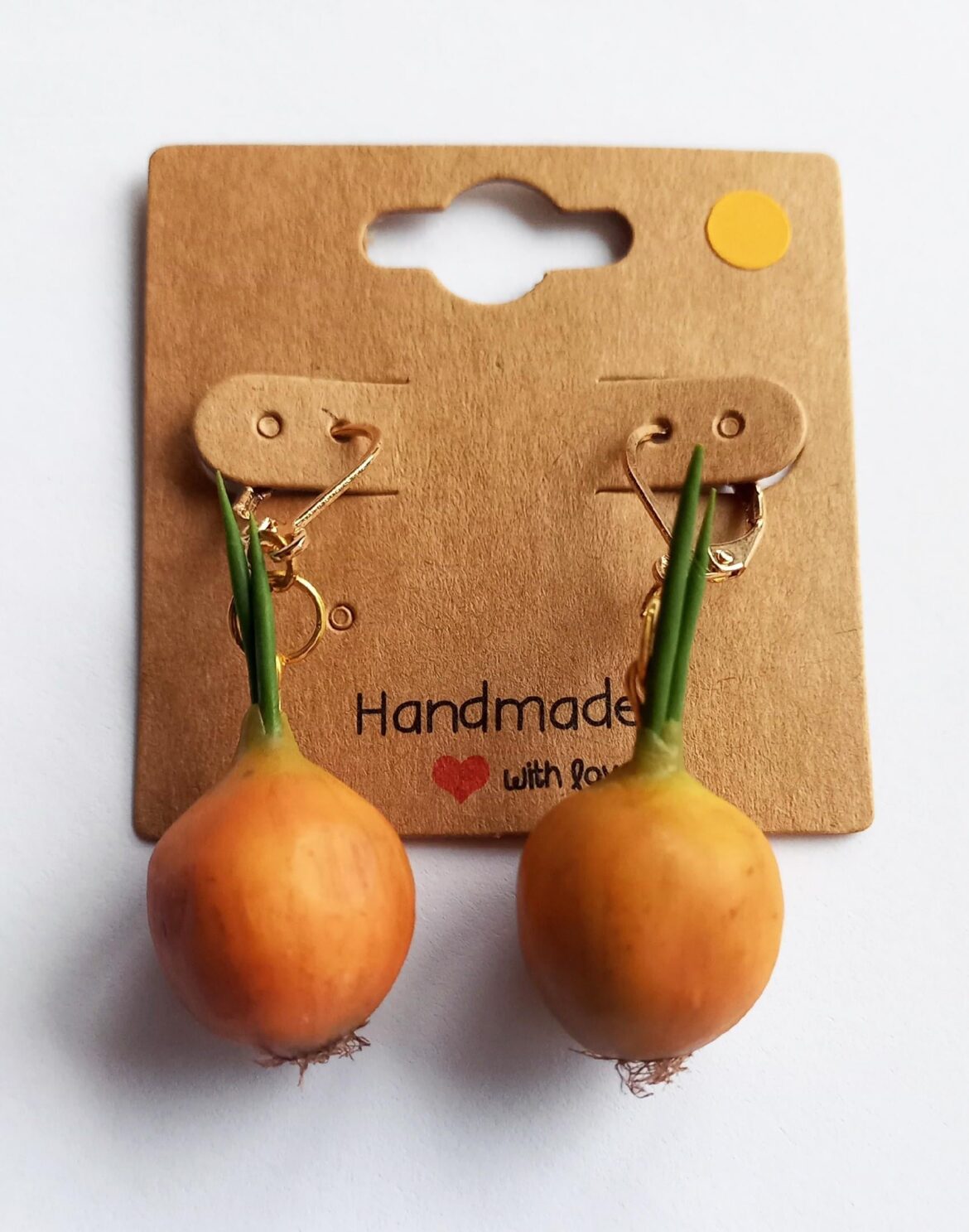 Onion earrings