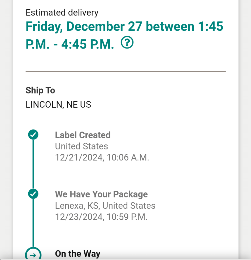 Late notice really screwed me!