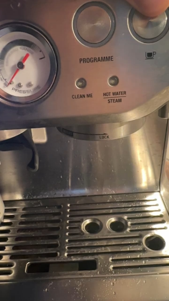 Is this normal? (Sage Barista Expres)