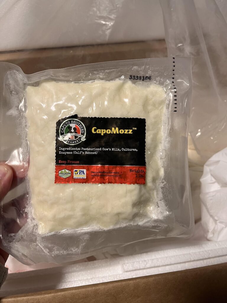 My 16 pounds of mozzarella curds arrived 🤣