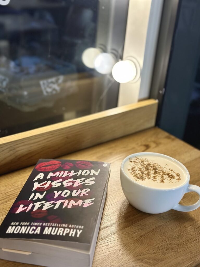 Buckwheat raf(coffee with cream) in my favourite little coffee shop in Moscow, Russia.