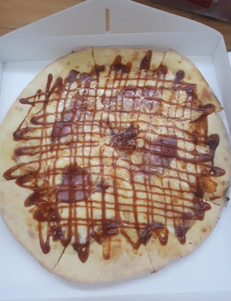 Pizza I got during school trip