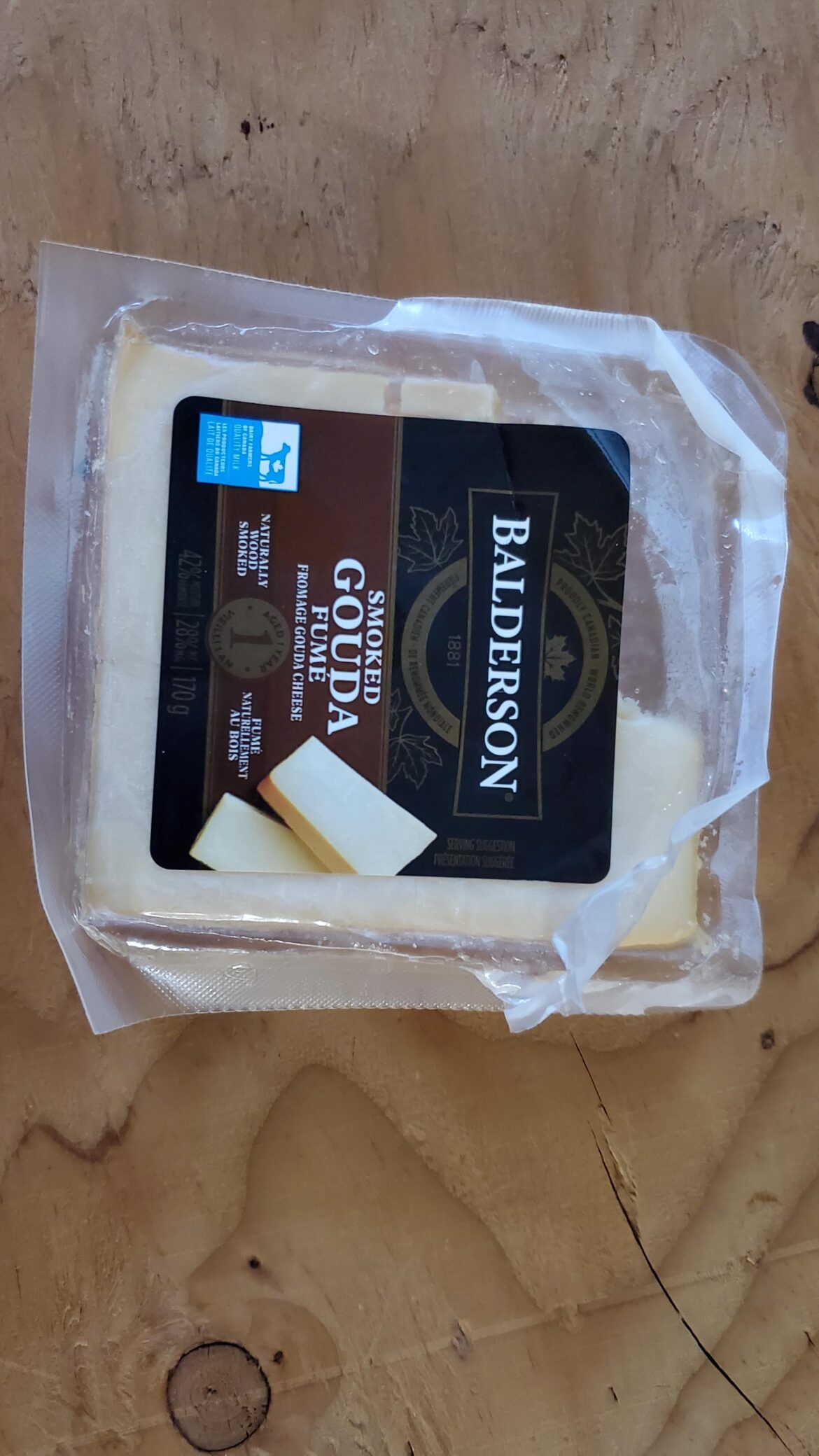 Balderson smoked gouda.. Not bad