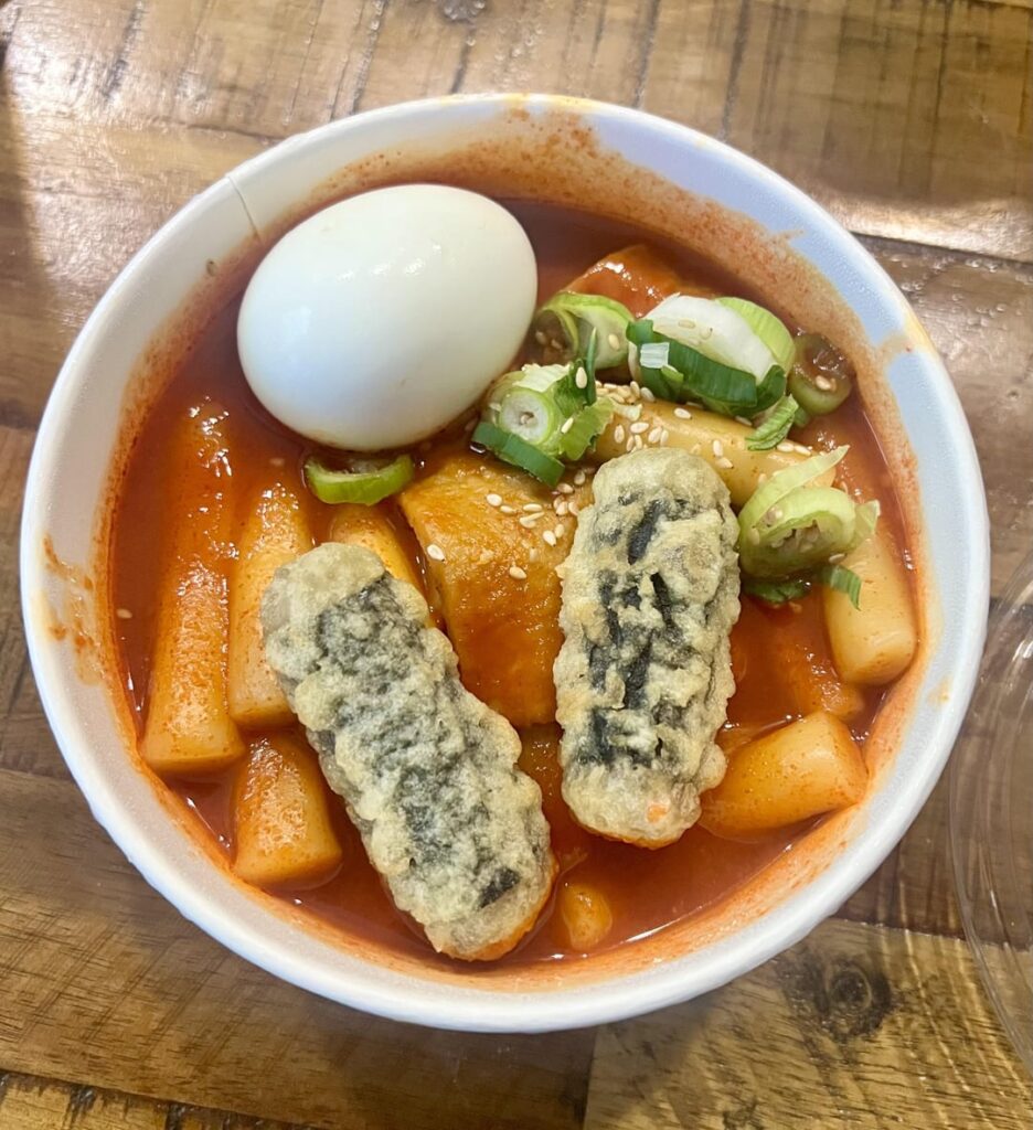 Costco Food Court 떡볶이