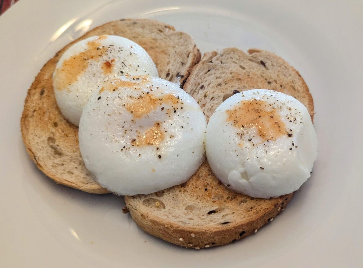 Poached Eggs on Toast. A lifelong favourite!