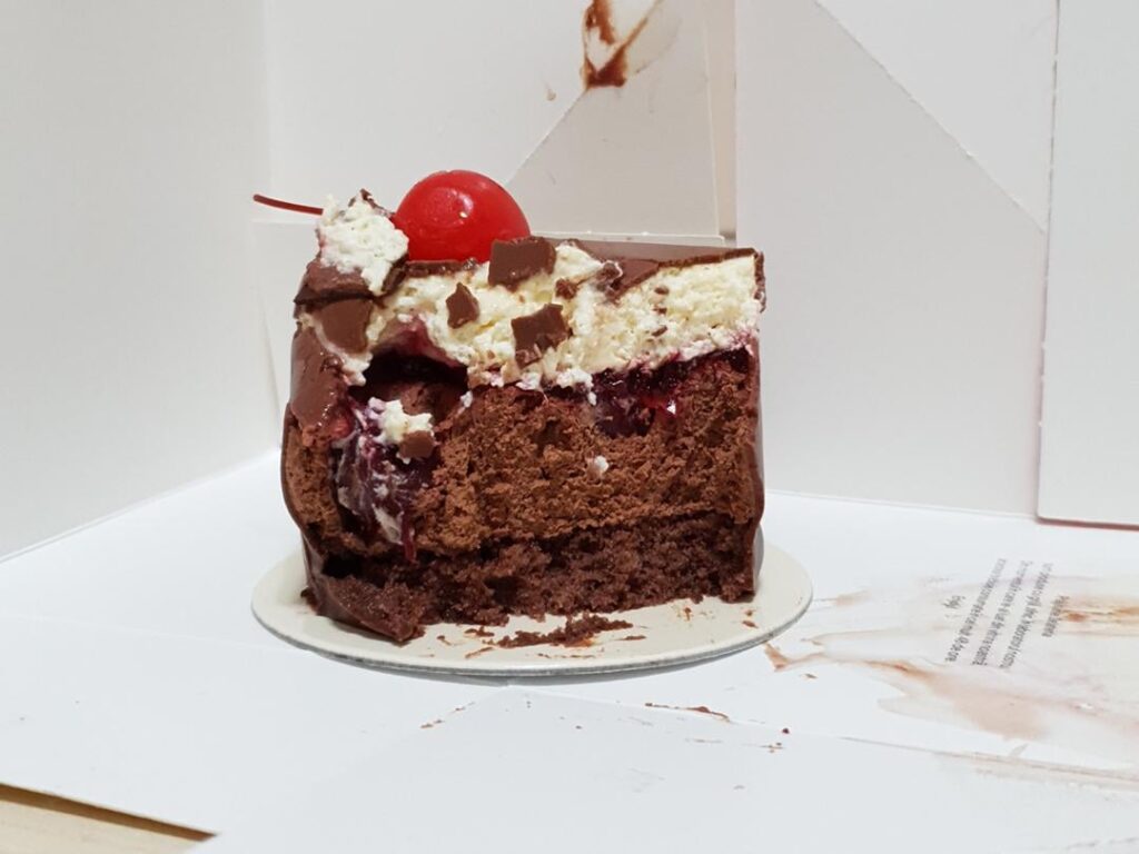 Black Forest Cake from Zexe. More mousse than cake. One of my favorite takes on Black Forest Cake, although who am I kidding, all of them are my favorites.