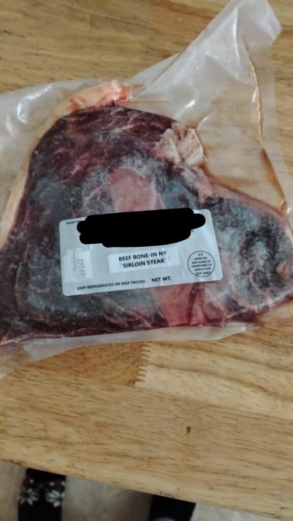 My neighbor bought half a cow. I feel like he got ripped off